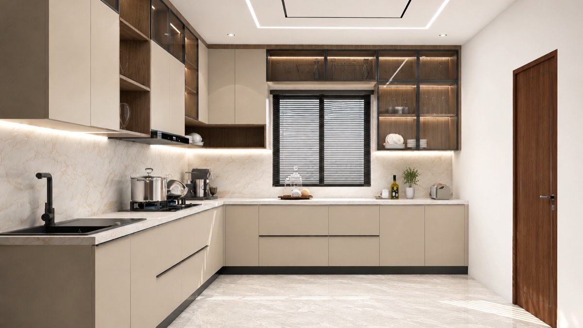 Kitchen render, 2,880 sq ft Imperia 3 BHK